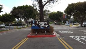 Seaport Village Royalty Free Stock Photos Seaport Village Royalty Free Stock Photos
