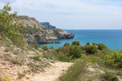 Seascape preto dos mares Imagem de Stock Royalty Free Seascape preto dos mares Imagem de Stock Royalty Free