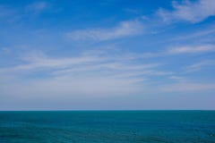 Seashore, sky, blue water stock photo Seashore, sky, blue water stock photo