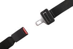 Seatbelt desatado imagens de stock royalty free Seatbelt desatado imagens de stock royalty free