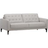 Seats cozy leather sofa, 2 seater modern sofa in light grey fabric, 2-Seat Sofa, Feather Cushion Sofa, stock photography Seats cozy leather sofa, 2 seater modern sofa in light grey fabric, 2-Seat Sofa, Feather Cushion Sofa, stock photography