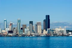 Seattle Downtown Stock Photography