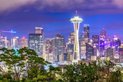 Seattle, Washington, USA Skyline Stock Photography Seattle, Washington, USA Skyline Stock Photography