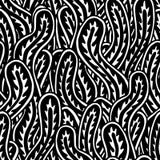 Seaweed Seamless Abstract Vector Pattern Black And Wight. Ethnic Style Textile Collection. Backgrounds And Textures Shop Royalty Free Stock Photo Seaweed Seamless Abstract Vector Pattern Black And Wight. Ethnic Style Textile Collection. Backgrounds And Textures Shop Royalty Free Stock Photo