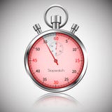 55 secondi Cronometro realistico d'argento con la riflessione Vettore royalty illustrazione gratis 55 secondi Cronometro realistico d'argento con la riflessione Vettore royalty illustrazione gratis