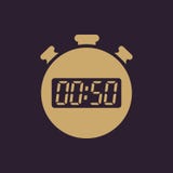 The 50 seconds, minutes stopwatch icon. Clock and watch, timer, countdown, stopwatch symbol. UI. Web. Logo. Sign. Flat. The 50 seconds, minutes stopwatch icon Stock Illustration The 50 seconds, minutes stopwatch icon. Clock and watch, timer, countdown, stopwatch symbol. UI. Web. Logo. Sign. Flat. The 50 seconds, minutes stopwatch icon Stock Illustration