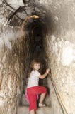 Secret Passage At Bran Castle, Romania Royalty Free Stock Image
