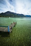 Seeponton Stockbild Seeponton Stockbild