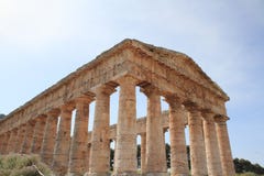 Segesta Sicily Italy Royalty Free Stock Photos Segesta Sicily Italy Royalty Free Stock Photos
