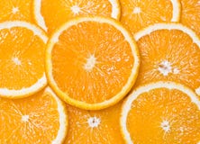 Segments oranges de plan rapproché comme milieux photo libre de droits Segments oranges de plan rapproché comme milieux photo libre de droits