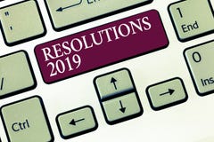 Segno del testo che mostra le risoluzioni 2019 La lista della foto delle cose concettuale desidera completamente essere fatta nel fotografia stock Segno del testo che mostra le risoluzioni 2019 La lista della foto delle cose concettuale desidera completamente essere fatta nel fotografia stock
