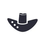 Segno e simbolo di vettore dell'icona del cappello di Fedora isolati su fondo bianco, concetto di logo del cappello di Fedora illustrazione vettoriale Segno e simbolo di vettore dell'icona del cappello di Fedora isolati su fondo bianco, concetto di logo del cappello di Fedora illustrazione vettoriale