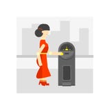 Segno e simbolo di vettore dell'icona del parchimetro isolati su fondo bianco, concetto di logo del parchimetro illustrazione vettoriale Segno e simbolo di vettore dell'icona del parchimetro isolati su fondo bianco, concetto di logo del parchimetro illustrazione vettoriale