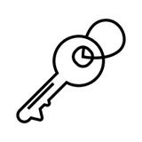 segno minuscolo e simbolo chiave di vettore dell'icona isolati su fondo bianco, concetto chiave minuscolo di logo royalty illustrazione gratis segno minuscolo e simbolo chiave di vettore dell'icona isolati su fondo bianco, concetto chiave minuscolo di logo royalty illustrazione gratis