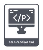 self-closing tag icon in trendy design style. self-closing tag icon isolated on white background. self-closing tag vector icon royalty free illustration self-closing tag icon in trendy design style. self-closing tag icon isolated on white background. self-closing tag vector icon royalty free illustration