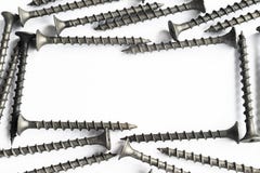 Self tapping screws on white background royalty free stock images Self tapping screws on white background royalty free stock images