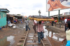 Selling Sunglasses On Crossroads In Africa Royalty Free Stock Photo Selling Sunglasses On Crossroads In Africa Royalty Free Stock Photo