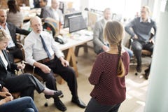 Seminar Meeting Office Working Corporate Leadership Concept