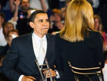 Senator Barack Obama royalty-vrije stock fotografie Senator Barack Obama royalty-vrije stock fotografie