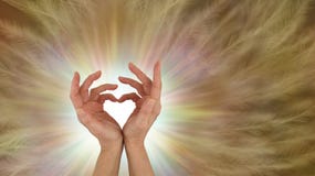 Sending out unconditional love healing vibes royalty free stock image Sending out unconditional love healing vibes royalty free stock image