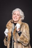 Senior Rich Woman Royalty Free Stock Photos Senior Rich Woman Royalty Free Stock Photos