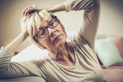 Migraine creates problems. stock photos Migraine creates problems. stock photos