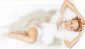 Sexy Bathtub Poses Royalty Free Stock Image Image: 6903136