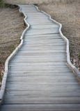 Sentier piéton en bois images stock Sentier piéton en bois images stock
