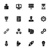 Seo e os ícones da Web empacotam ilustração do vetor Seo e os ícones da Web empacotam ilustração do vetor