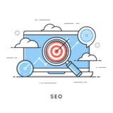 SEO, Suchmaschinen-Optimierung, zufriedenes Marketing, Netzanalytik Lizenzfreie Stockfotos SEO, Suchmaschinen-Optimierung, zufriedenes Marketing, Netzanalytik Lizenzfreie Stockfotos