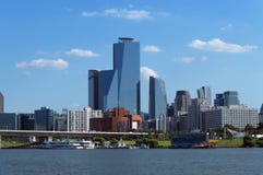 Seoul cityscape with cruise ships port stock photo Seoul cityscape with cruise ships port stock photo