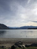 Serene Lake Wanaka royalty free stock photography Serene Lake Wanaka royalty free stock photography
