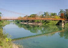 Serene landscape by the Nam Song River at Vang Vieng, Laos stock photo Serene landscape by the Nam Song River at Vang Vieng, Laos stock photo