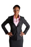 Serious And Stern Business Woman Stock Photography