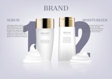 Serum and moisturizer mockup. Concept Serum and moisturizer mockup. Concept