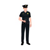 Servez et protégez Maintenez l'ordre l'homme, mâle de dirigeant, illustration de vecteur Image libre de droits Servez et protégez Maintenez l'ordre l'homme, mâle de dirigeant, illustration de vecteur Image libre de droits