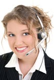 Servicio de atención al cliente sonriente hermoso o representante de ventas Servicio de atención al cliente sonriente hermoso o representante de ventas