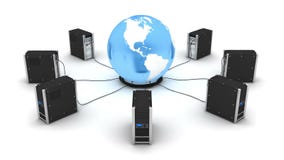 Servidor e terra de base de dados Servidor e terra de base de dados