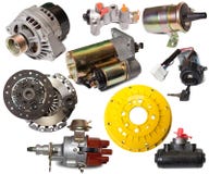 Set of auto parts
