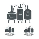Set - beer brewery elements, icons, logos. Vector vector illustration Set - beer brewery elements, icons, logos. Vector vector illustration