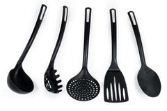 Download Different Plastic Cooking Utensils On A White Background Stock Image Image Of Slotted Skimmer 169848491 Yellowimages Mockups