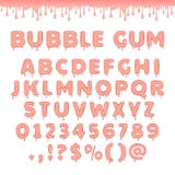 Graffiti Bubble Vector Font Stock Vector - Image: 47087184