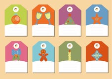 Set of christmas icons vector stock illustration Set of christmas icons vector stock illustration