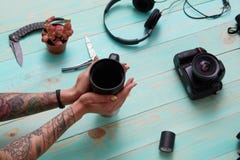 Set,collage of men`s, women`s accessories. stock photography Set,collage of men`s, women`s accessories. stock photography