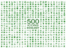 Set of 500 ecology icons - vector stock illustration Set of 500 ecology icons - vector stock illustration