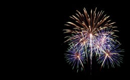Set of fireworks isolated on black background royalty free stock photo Set of fireworks isolated on black background royalty free stock photo