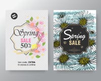 Set of flat and hand drawn spring cards and labels for season sale, fashion discounts, promotional flyers and posters, Colorful an vector illustration Set of flat and hand drawn spring cards and labels for season sale, fashion discounts, promotional flyers and posters, Colorful an vector illustration