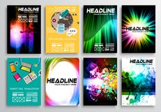 Set of Flyer Design, Flat User Interface. Brochure Designs vector illustration Set of Flyer Design, Flat User Interface. Brochure Designs vector illustration