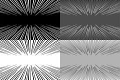 Set of four background - lines in perspective. Vector illustration. royalty free illustration Set of four background - lines in perspective. Vector illustration. royalty free illustration