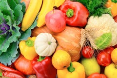 A set of fresh vegetables and fruits. Bright beautiful backgroun royalty free stock photo A set of fresh vegetables and fruits. Bright beautiful backgroun royalty free stock photo